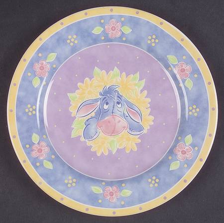 Pooh Bouquet Salad Plate