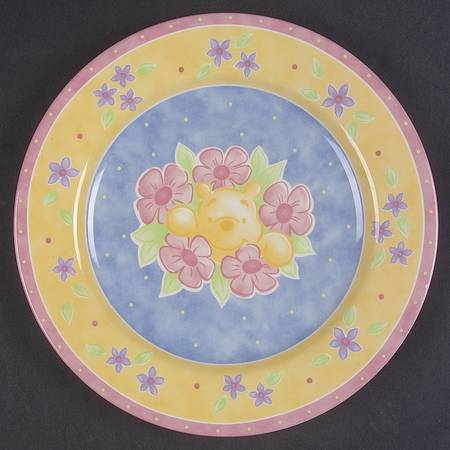 Pooh Bouquet Salad Plate