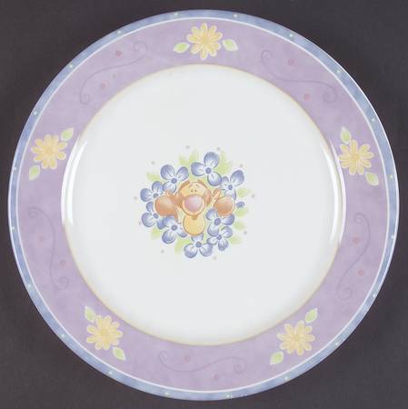 Pooh Bouquet Dinner Plate