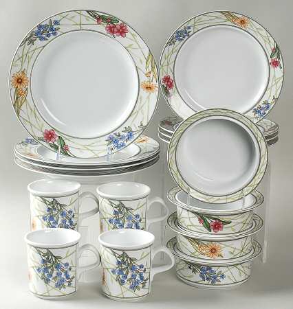 Cafe Floral 16 Piece Set