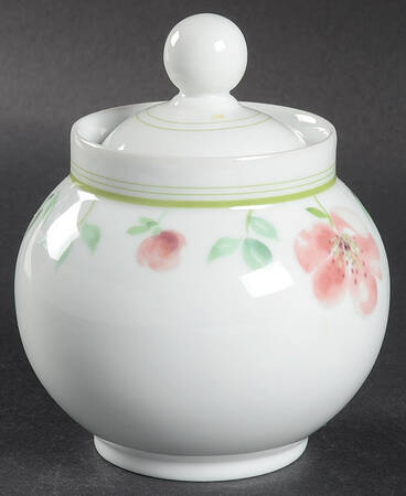 Peonies Sugar Bowl & Lid