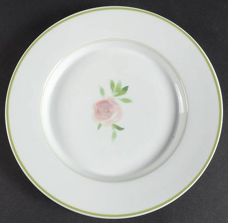 Peonies Luncheon Plate
