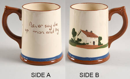 Torquay Devon Motto Ware Mug