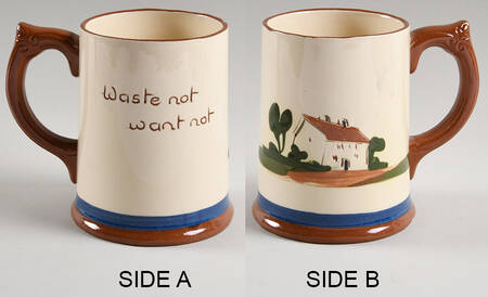 Torquay Devon Motto Ware Mug