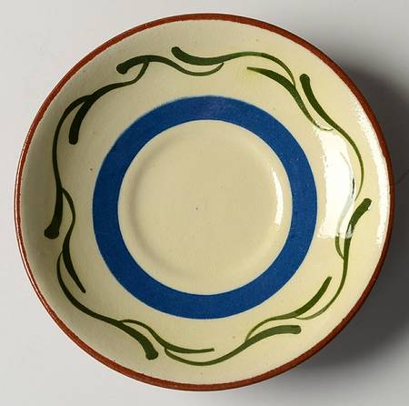 Torquay Devon Motto Ware Saucer for Footed Cup