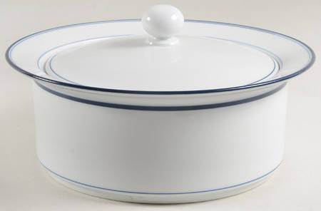 Allegro Blue (Japan) 2.5 Qt Round Covered Casserole