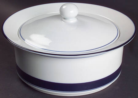 Allegro Blue (Japan) 1.5 Qt Round Covered Casserole
