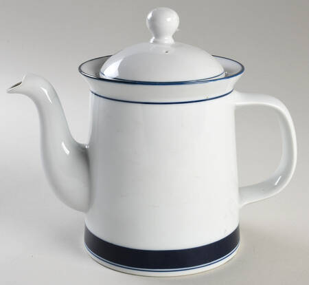 Allegro Blue (Japan) Tea/Coffee Pot & Lid