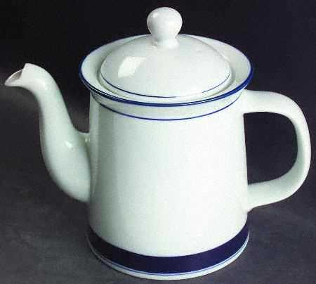 Allegro Blue (Japan) Tea/Coffee Pot & Lid