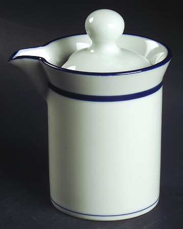 Allegro Blue (Japan) Creamer & Lid