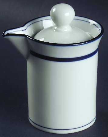 Allegro Blue (Japan) Creamer & Lid