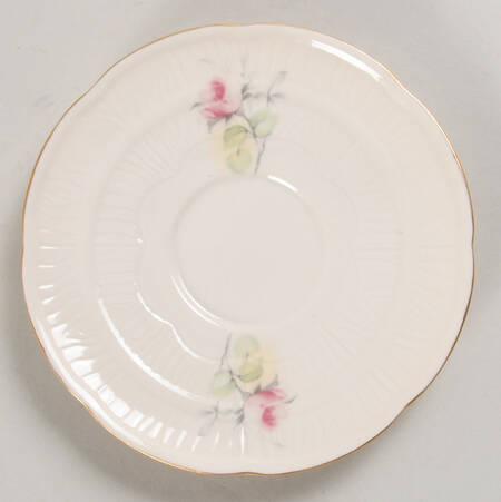 Irish Rose Saucer for Flat Cup