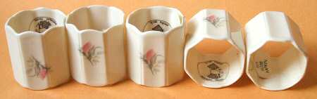 Irish Rose Napkin Ring