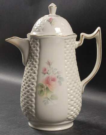 Irish Rose Coffee Pot & Lid