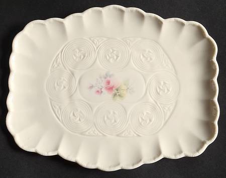 Irish Rose 10" Rectangular Tray