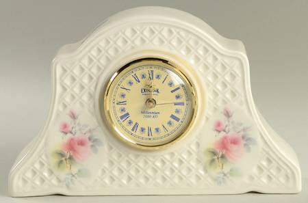 Irish Rose Quartz Clock