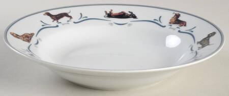 Dachshund Rim Soup Bowl