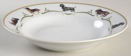 Dachshund Rim Soup Bowl