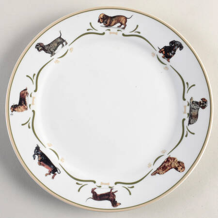 Dachshund Dinner Plate