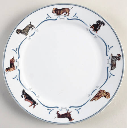 Dachshund Dinner Plate