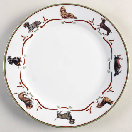 Dachshund Dinner Plate