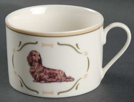 Dachshund Flat Cup