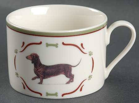 Dachshund Flat Cup
