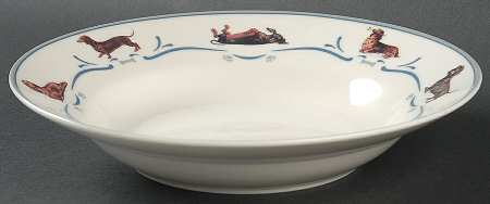 Dachshund Rim Soup Bowl