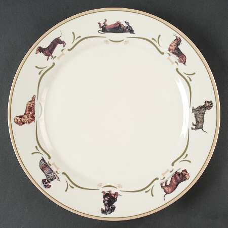 Dachshund Dinner Plate by Danbury Mint