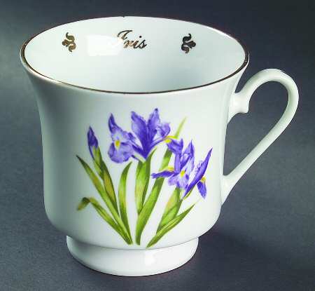 Flowers of the Month Footed Cup