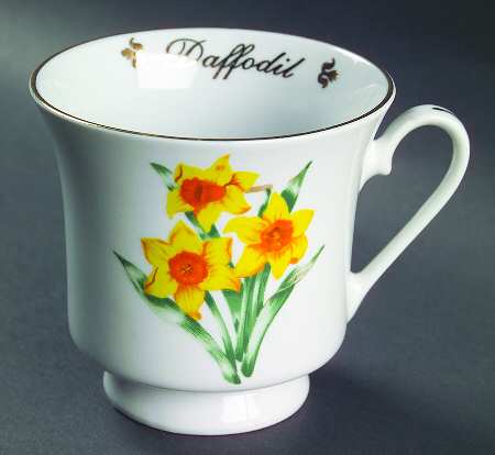 Flowers of the Month Footed Cup
