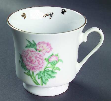 Flowers of the Month Footed Cup