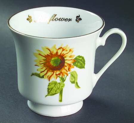 Flowers of the Month Footed Cup