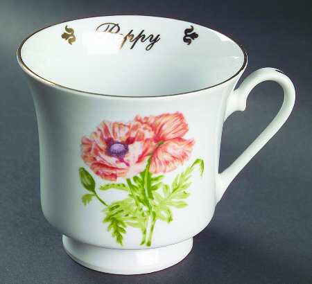 Flowers of the Month Footed Cup