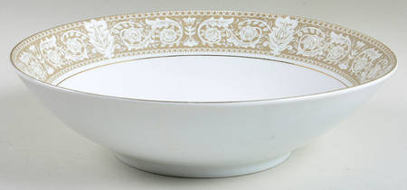 Damask 9" Round Vegetable Bowl