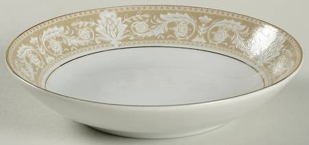 Damask Fruit/Dessert (Sauce) Bowl