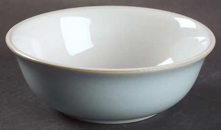 Blue Linen Soup/Cereal Bowl