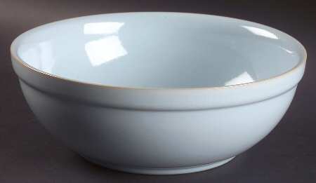 Blue Linen 9" Salad Serving Bowl