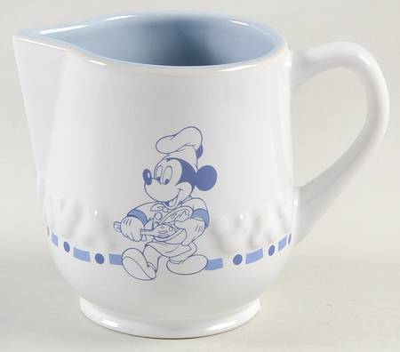 Gourmet Mickey (Blue Embossed) Creamer