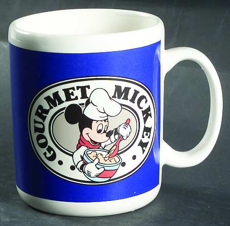 Gourmet Mickey (Blue Embossed) Mug