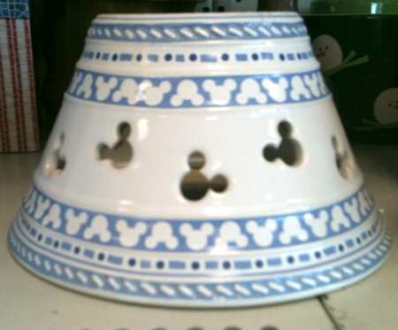Gourmet Mickey (Blue Embossed) Candle Shade