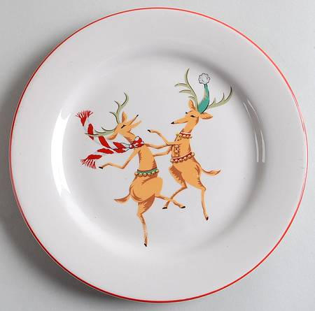 Fa la La la La Salad Plate