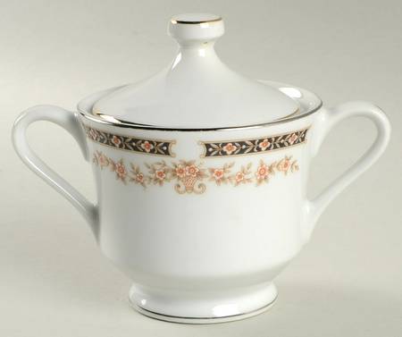 Victoria Sugar Bowl & Lid
