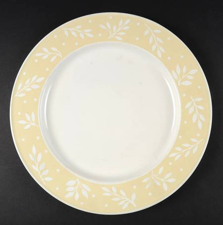 Rondure Leaves Wheat 13" Chop Plate (Round Platter) by Dansk