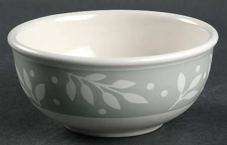 Rondure Leaves Sage Soup/Cereal Bowl