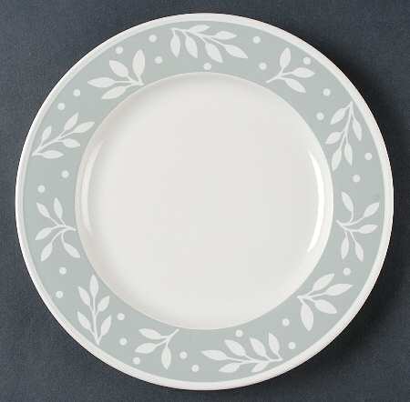Rondure Leaves Sage Salad Plate