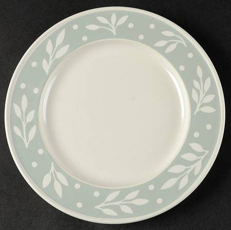Rondure Leaves Sage Bread & Butter Plate