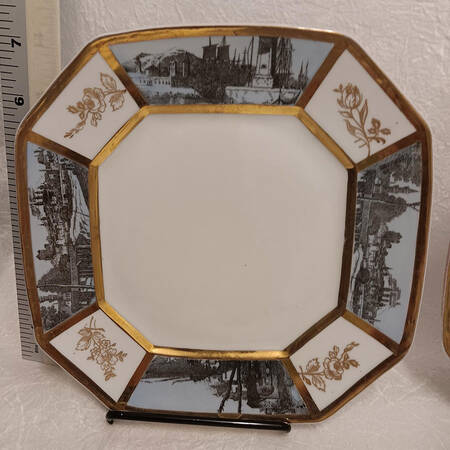 DMT36 Octagonal Salad Plate