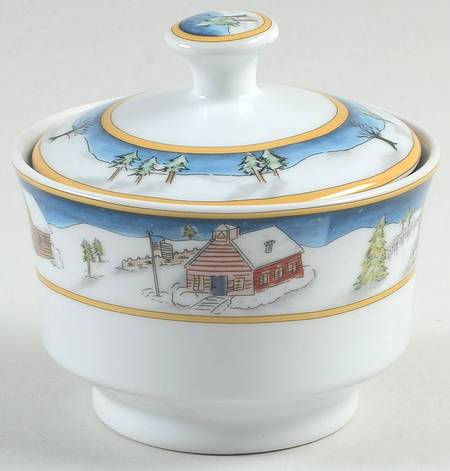 DOE4 Sugar Bowl & Lid