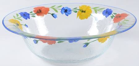 DAN110 Large Glassware Salad Bowl